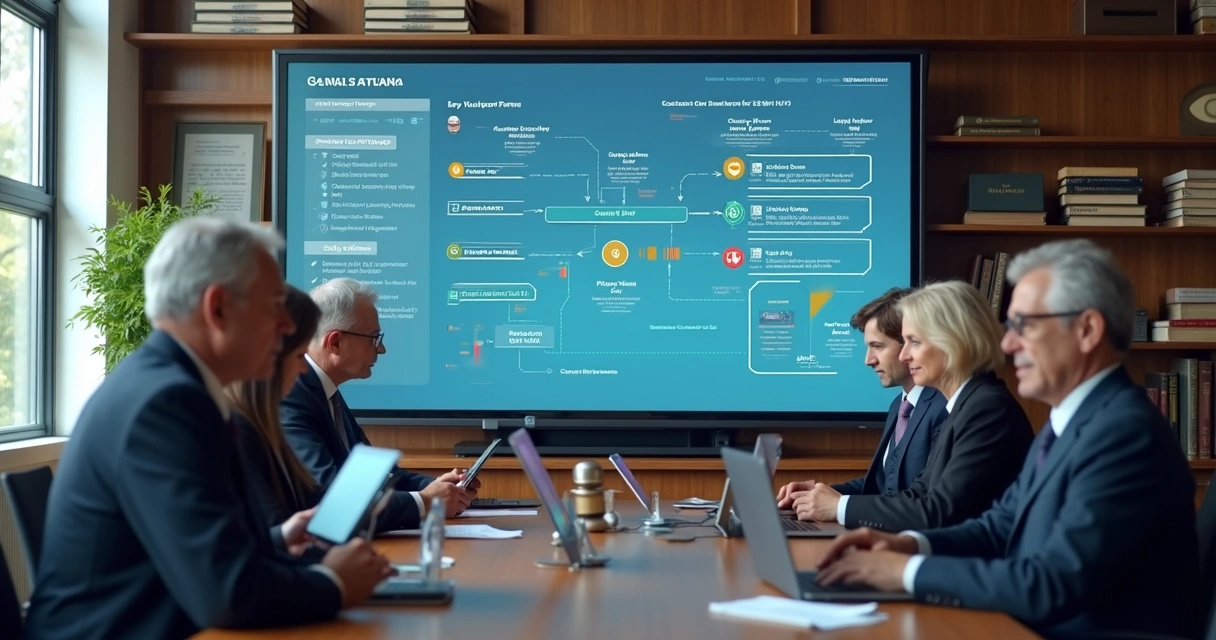 Tela de automação personalizada para escritório jurídico 
