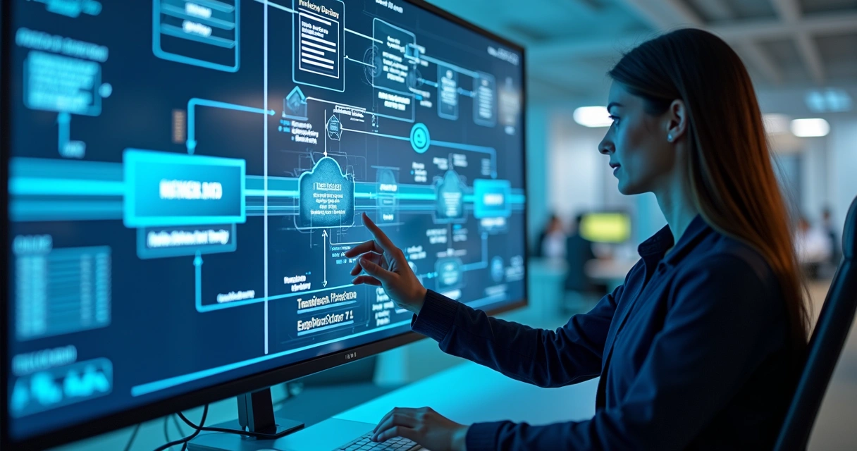Painel mostrando automação de pipeline de dados 
