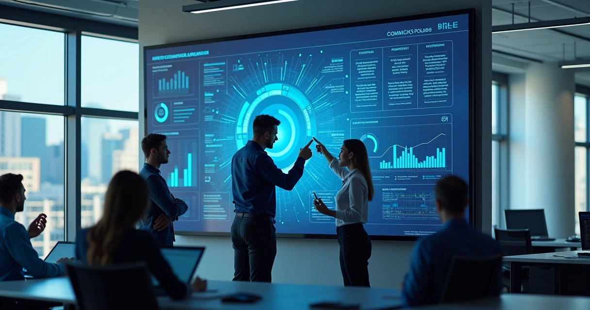 Dashboard de automação de processos de dados 