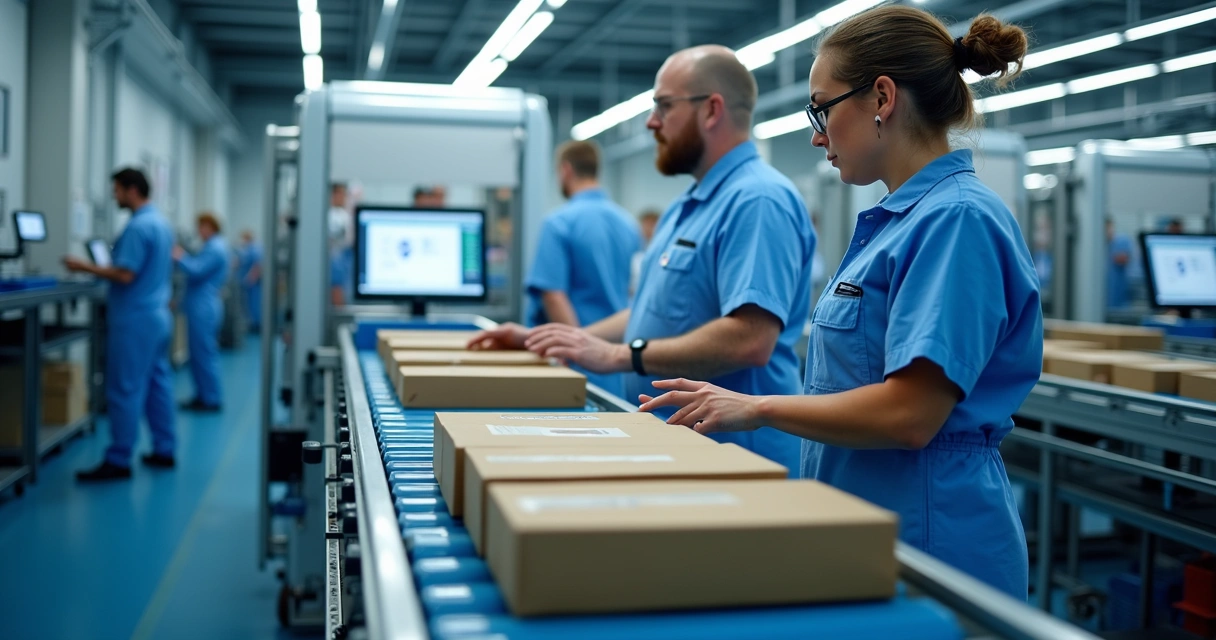 Linha de produção automatizada em empresa de pequeno porte 