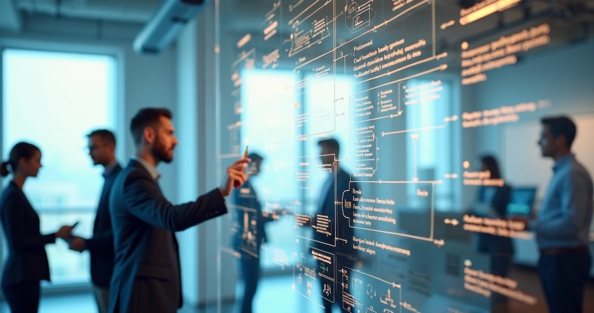 Fluxo de automação de processos com inteligência artificial 
