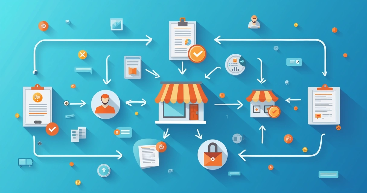 Fluxo automatizado de pedidos e integrações digitais 