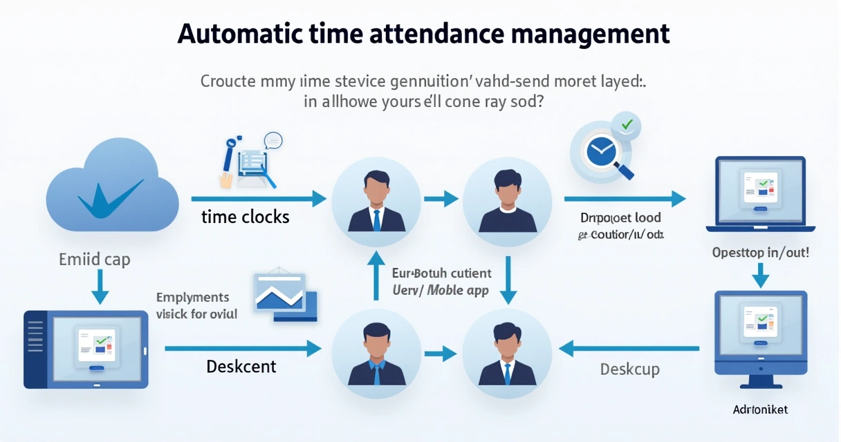 Fluxo automatizado de registro de ponto digital e validação em nuvem 
