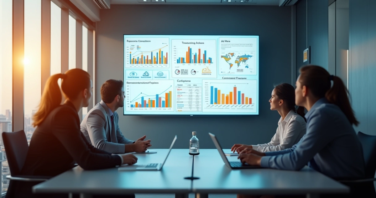 Relatório gerencial automatizado com gráficos 