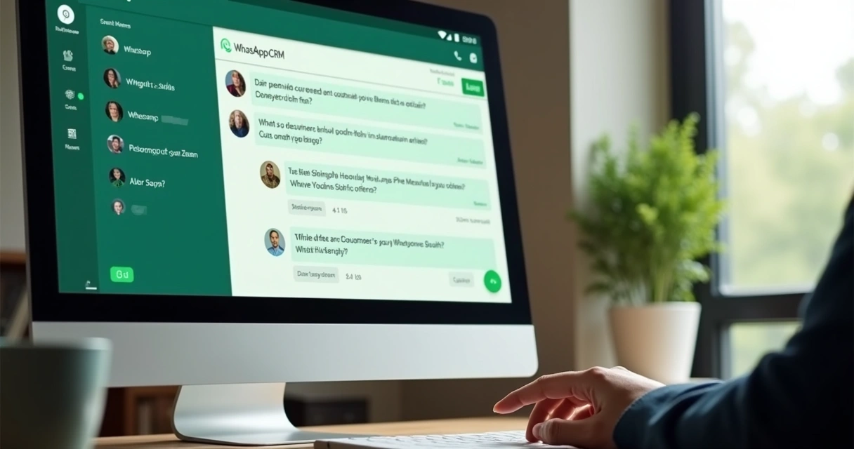 Página de configuração de automação de resposta no WhatsApp com caixas de diálogo configuráveis 