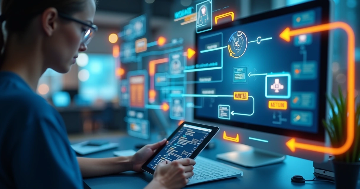 Fluxo automatizado de segmentação e acompanhamento de leads em mentoria 