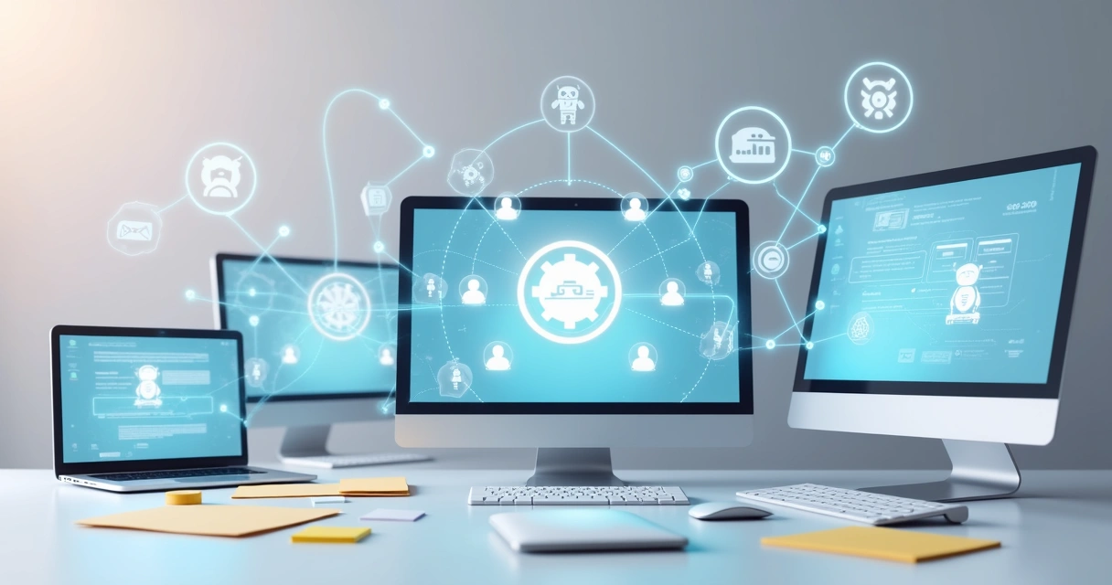 Softwares de automação conectam sistemas e dados empresariais 