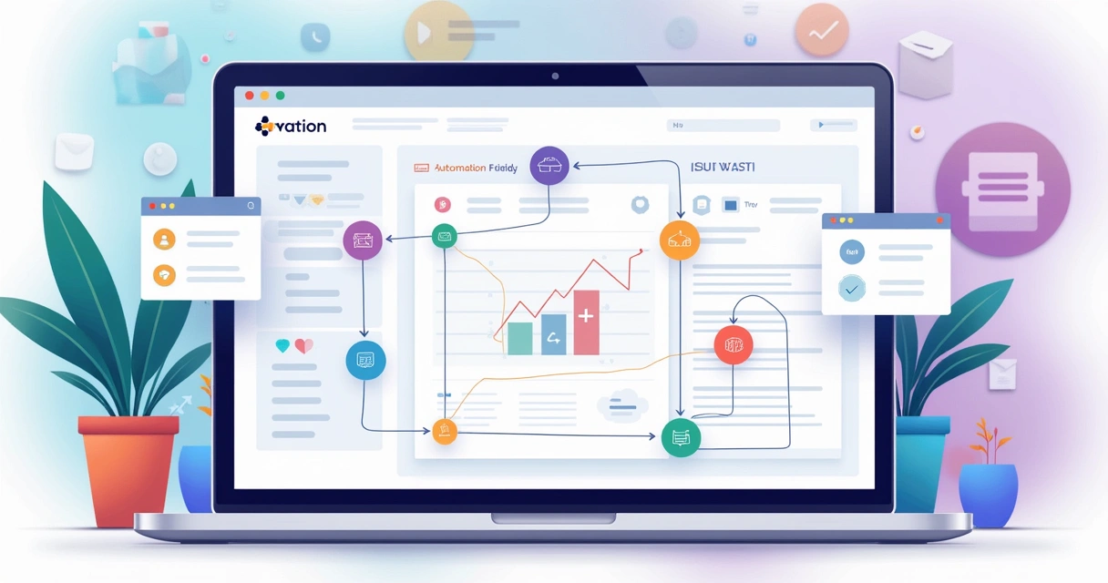 Automação de workflow para projetos na tela do Notion 