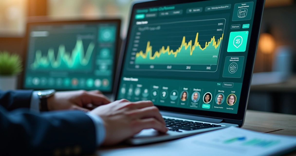 Painel mostrando automação entre WhatsApp e CRM 