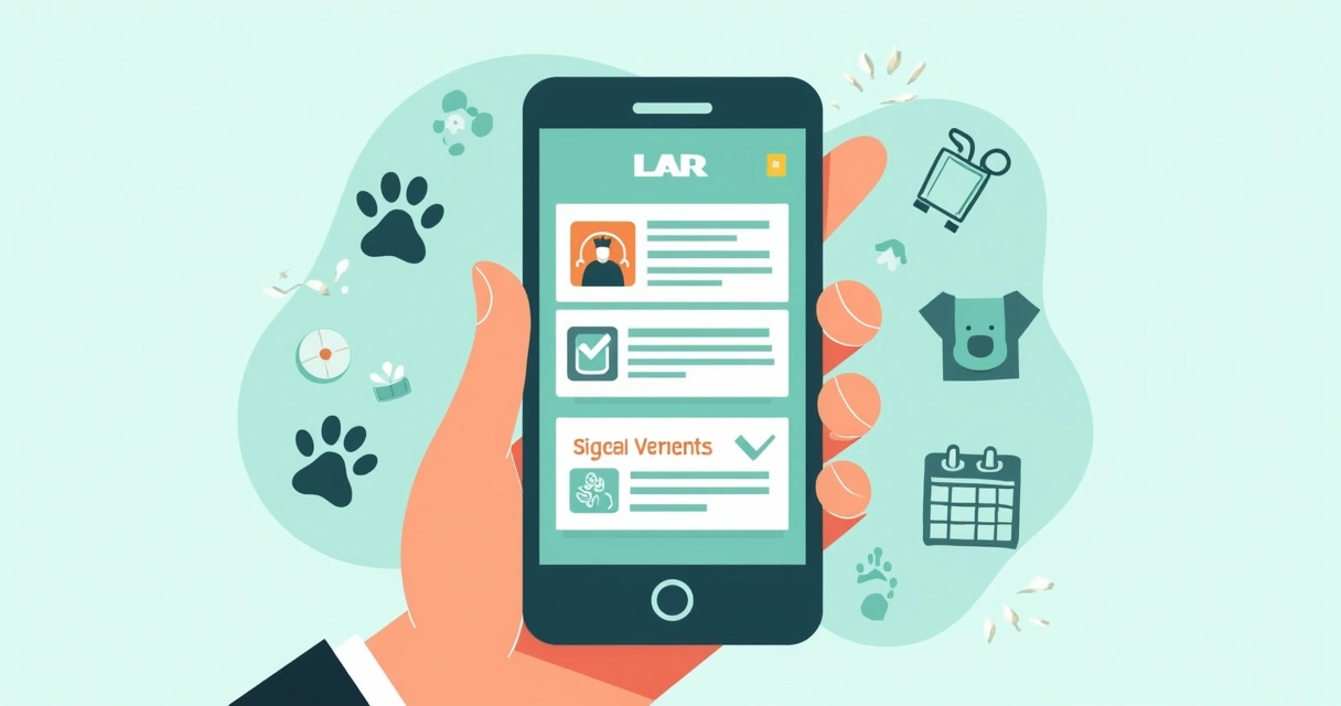 Notificações automáticas de lembretes para consulta e vacina em smartphone 
