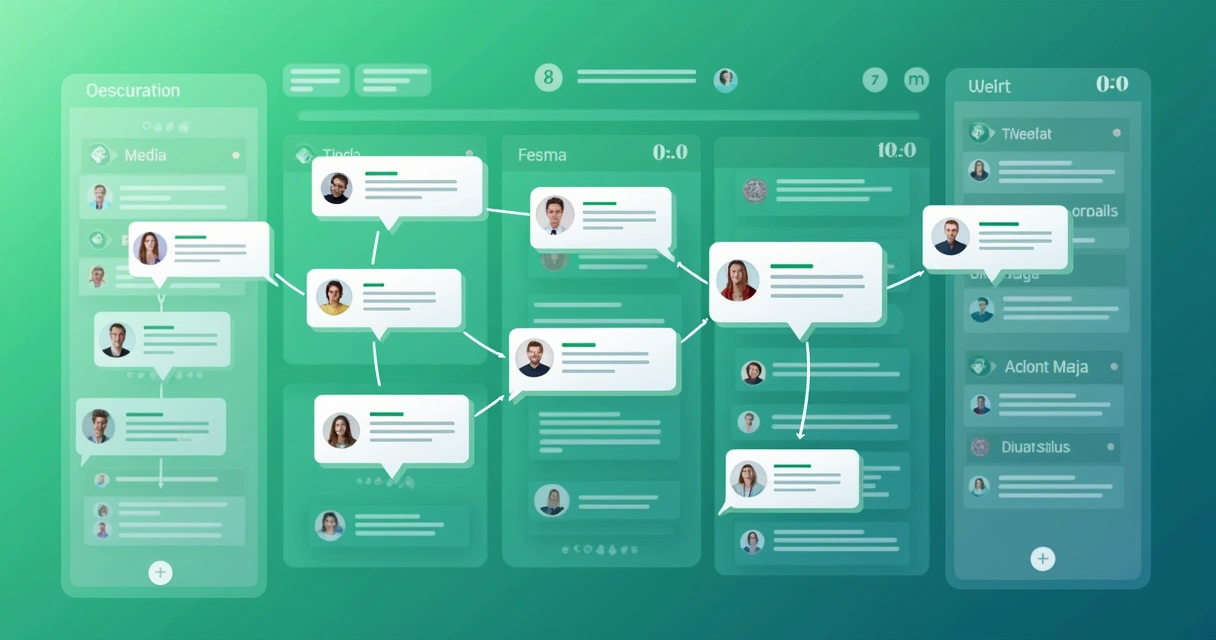 CRM visual integrado com atendimento automatizado via WhatsApp 