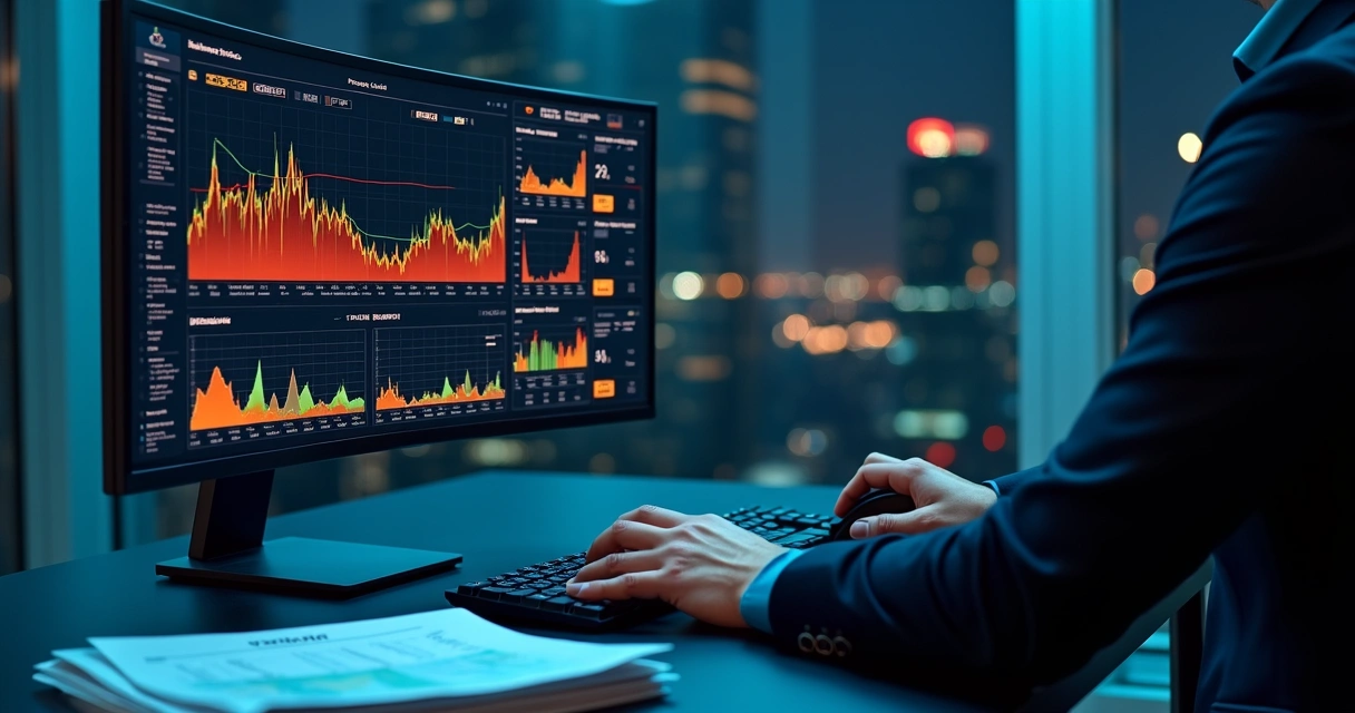 Real-time commodities valuation dashboard with automated price curves 