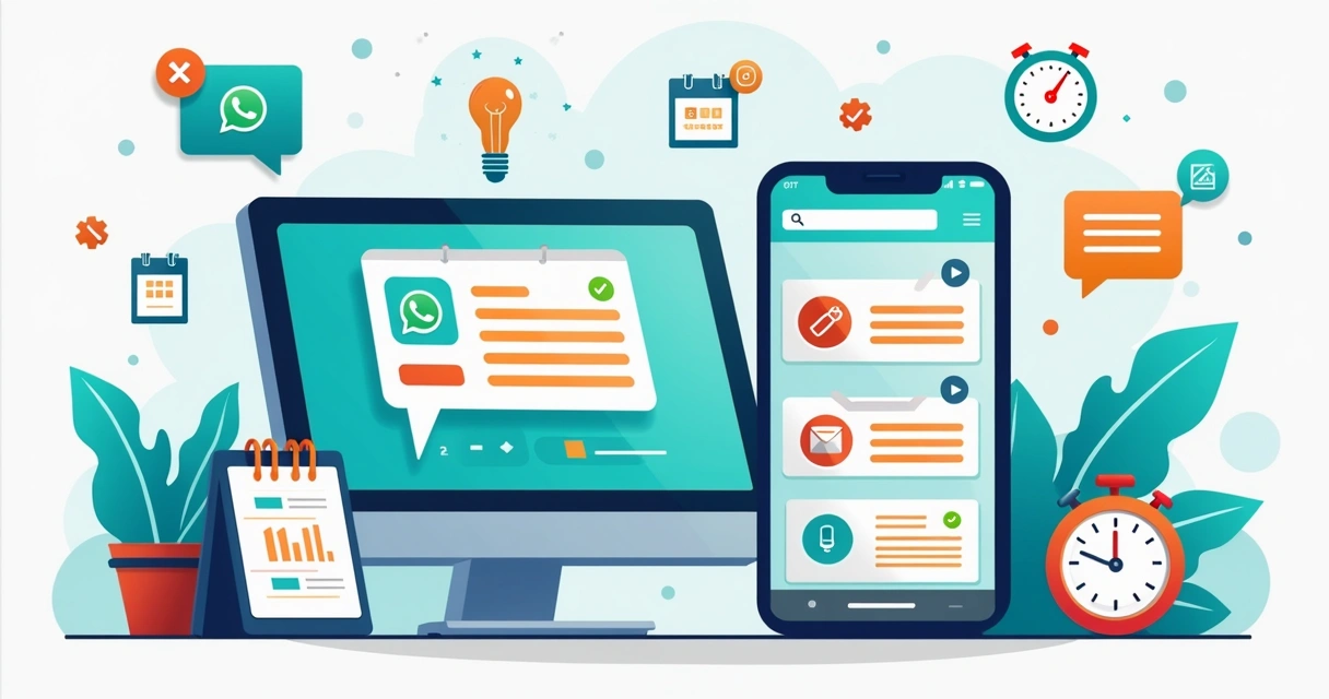 Automação de atendimento com etiquetas coloridas no WhatsApp 
