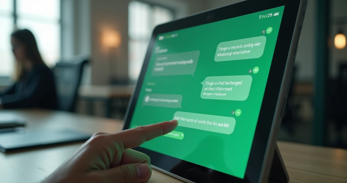 Chatbot automatizando atendimento no WhatsApp com interface moderna 
