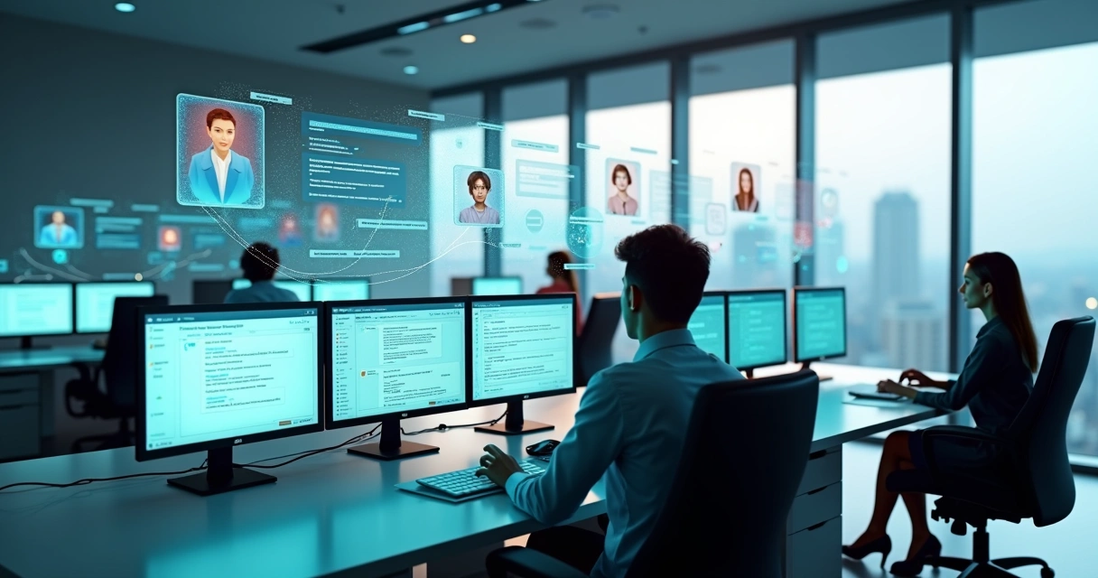 Central de atendimento automatizado por IA no WhatsApp com múltiplos operadores virtuais e integração CRM 