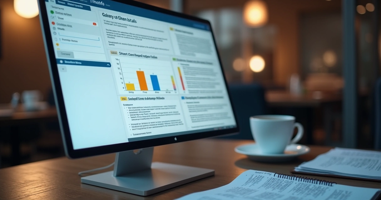 Plataforma de IA jurídica mostrando análise de riscos de contratos 