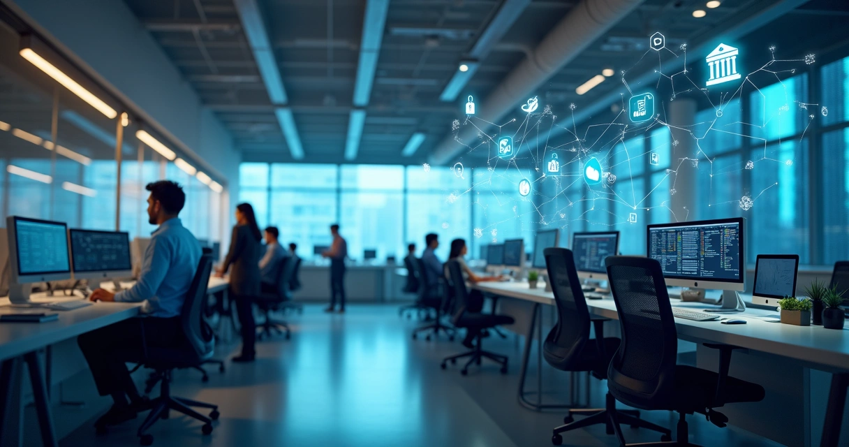 Automação no escritório contábil com fluxos conectando vários sistemas 