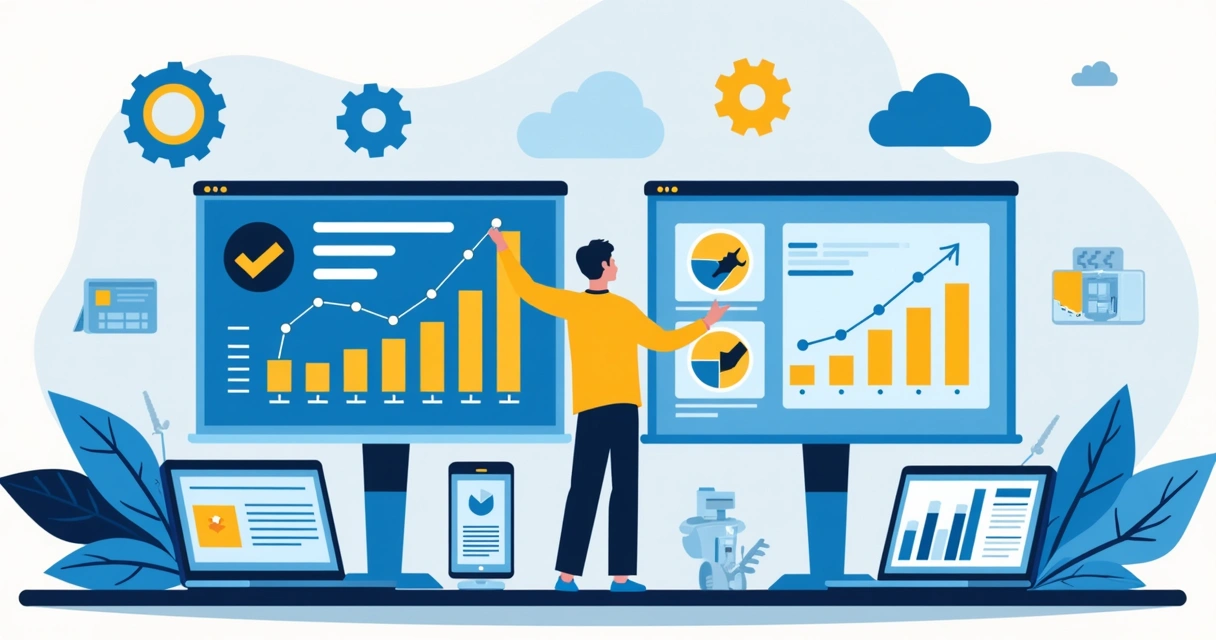 Automação de processos fiscais por software com gráficos em tela