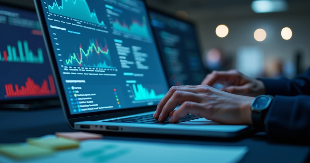 Tela digital mostrando cruzamento de dados de funcionários 