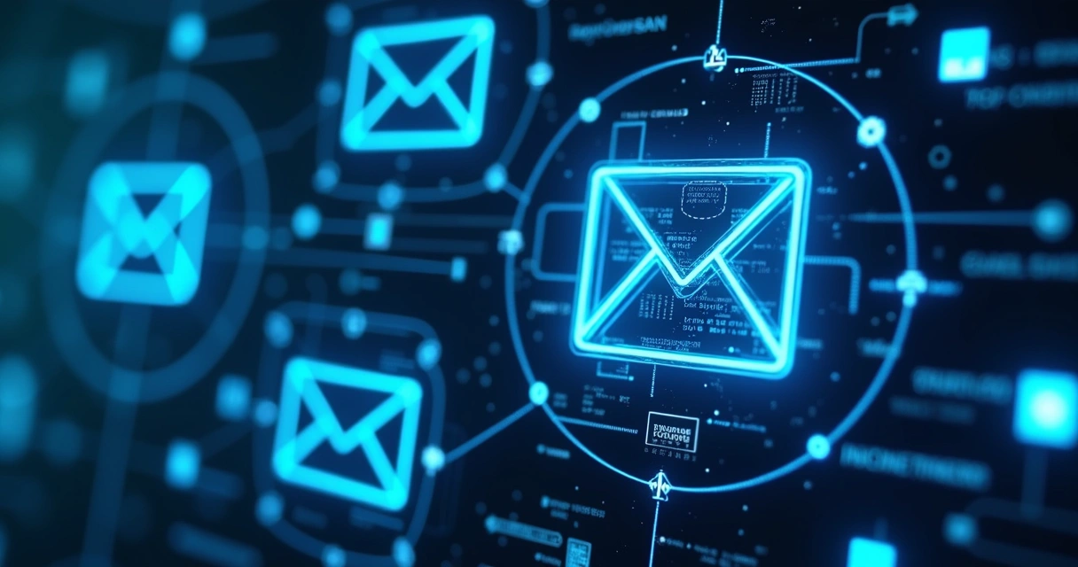 Ilustração de automações no Service Desk, como aberturas automáticas e alertas digitais. 