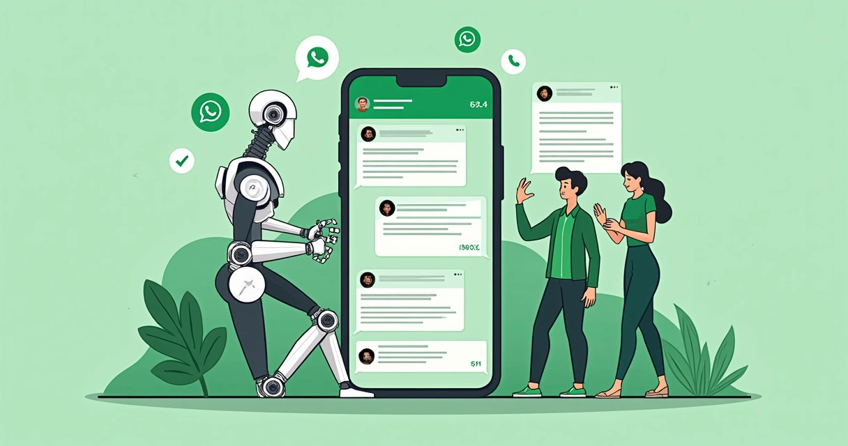 Automação de mensagens no WhatsApp para empresas 