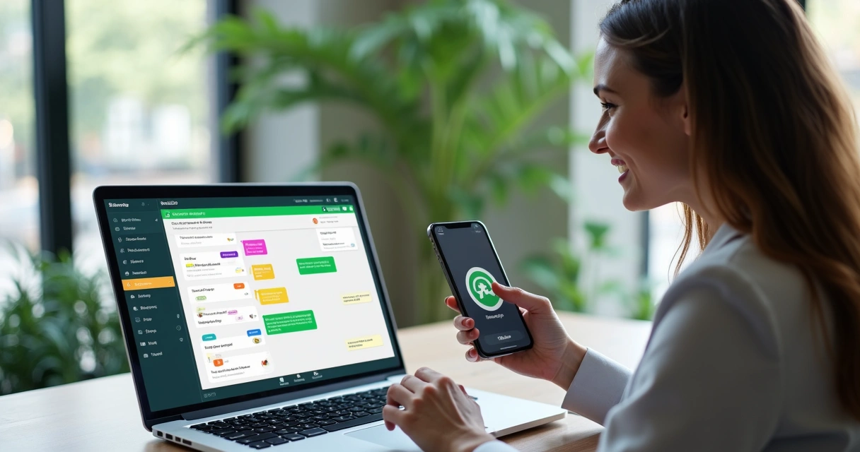 Automatización de mensajes y gestión de contactos en CRM para WhatsApp con flujos visuales 