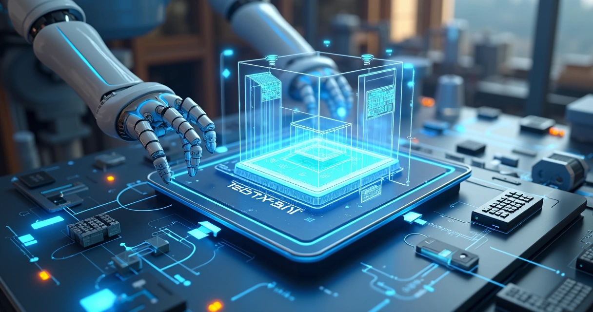 Visualização de sistema AutoML adaptando modelos em indústria