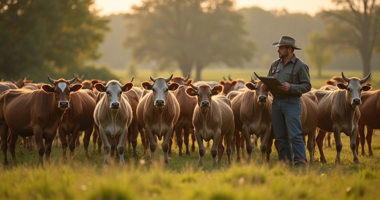 Avaliação visual de novilhas em rebanho 