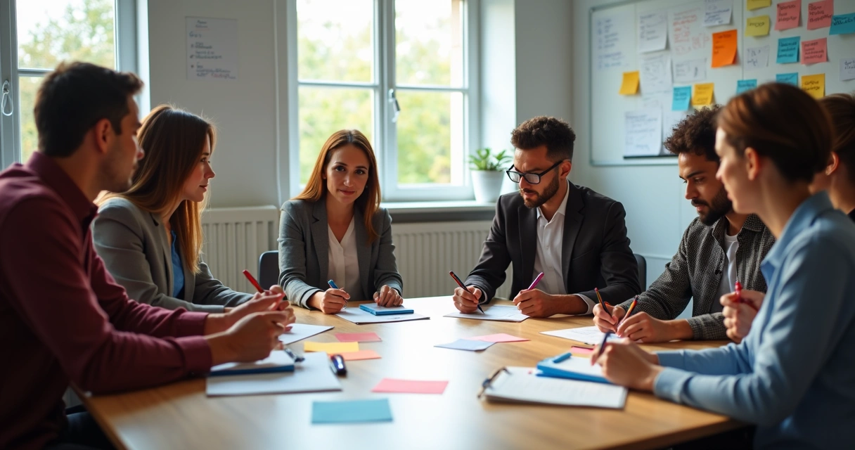 Dinâmica de grupo avaliando potencial humano e talentos 