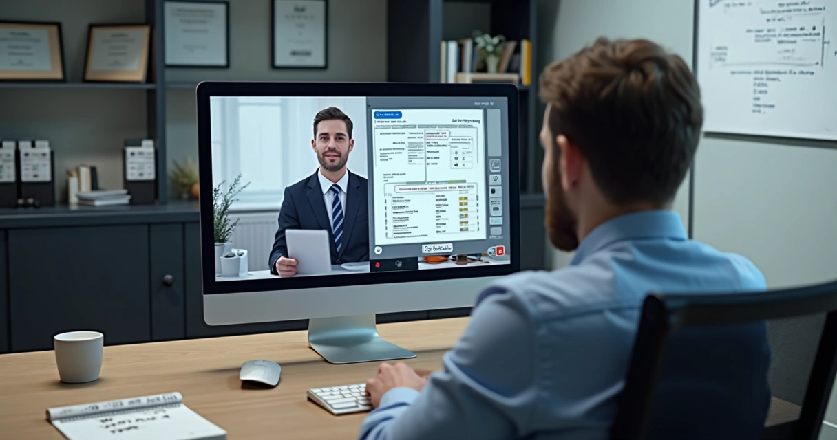 Avaliação virtual do MEC com avaliador em videoconferência 