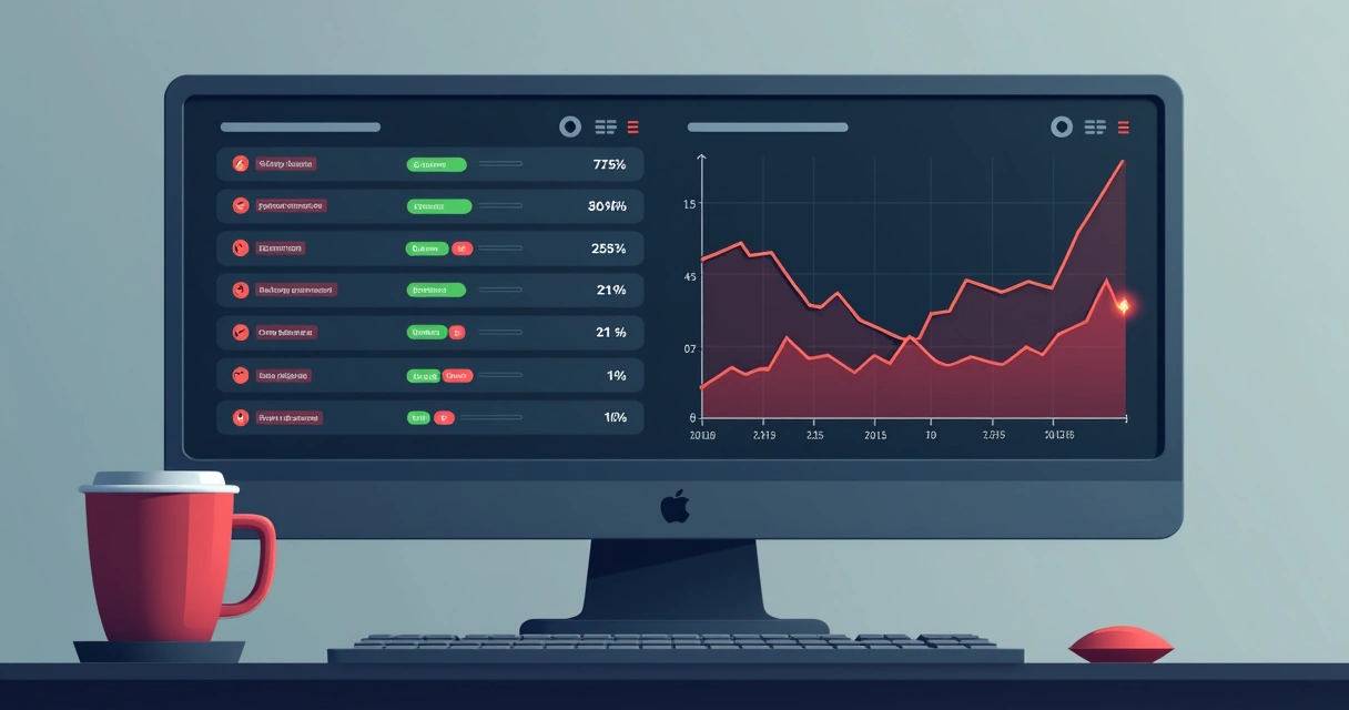 Tela com gráficos mostrando resultados de backtest de apostas 