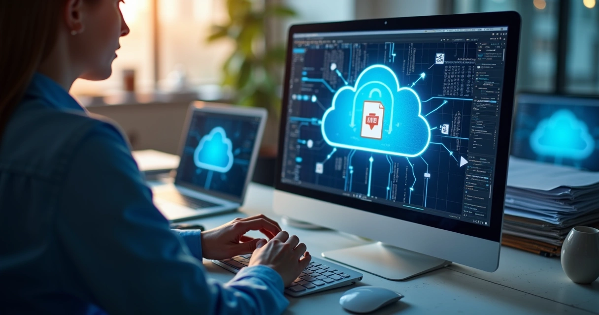 Backup em nuvem de arquivos PowerPoint 