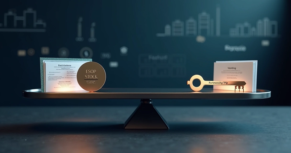 Stock options x Partnership x Vesting: qual modelo de participação escolher