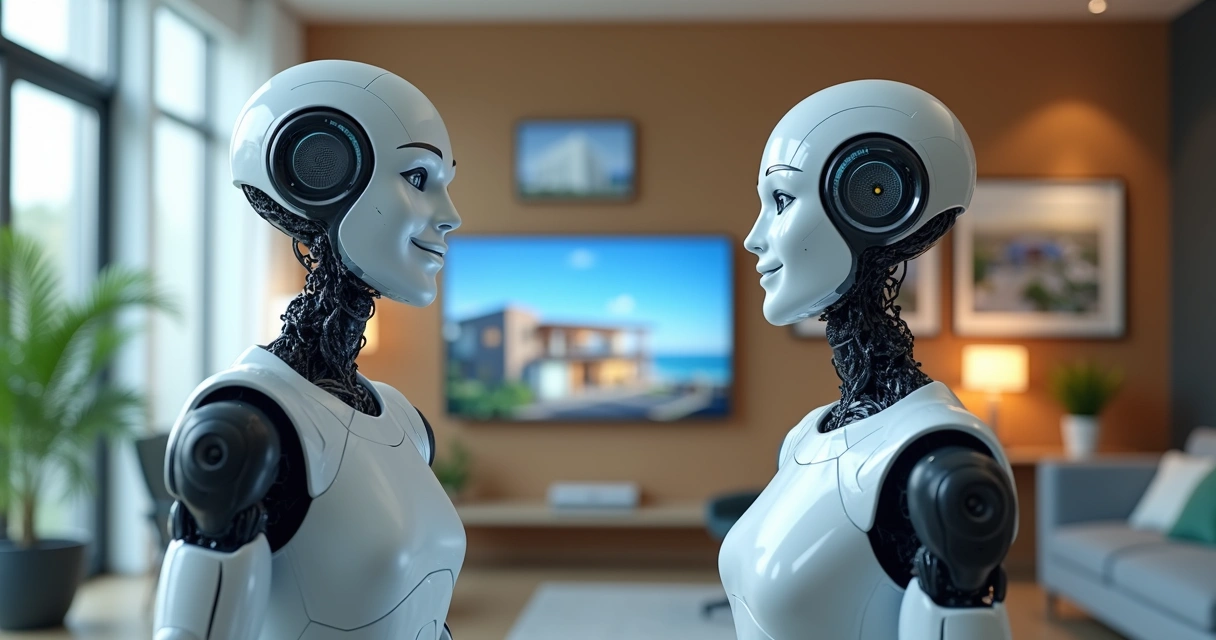 Equilíbrio entre automação e atendimento humano em imobiliária 