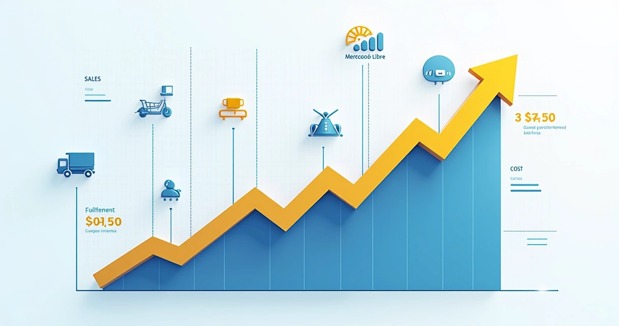 Gráfico mostrando o aumento das vendas e a redução de custos ao aderir ao Full 