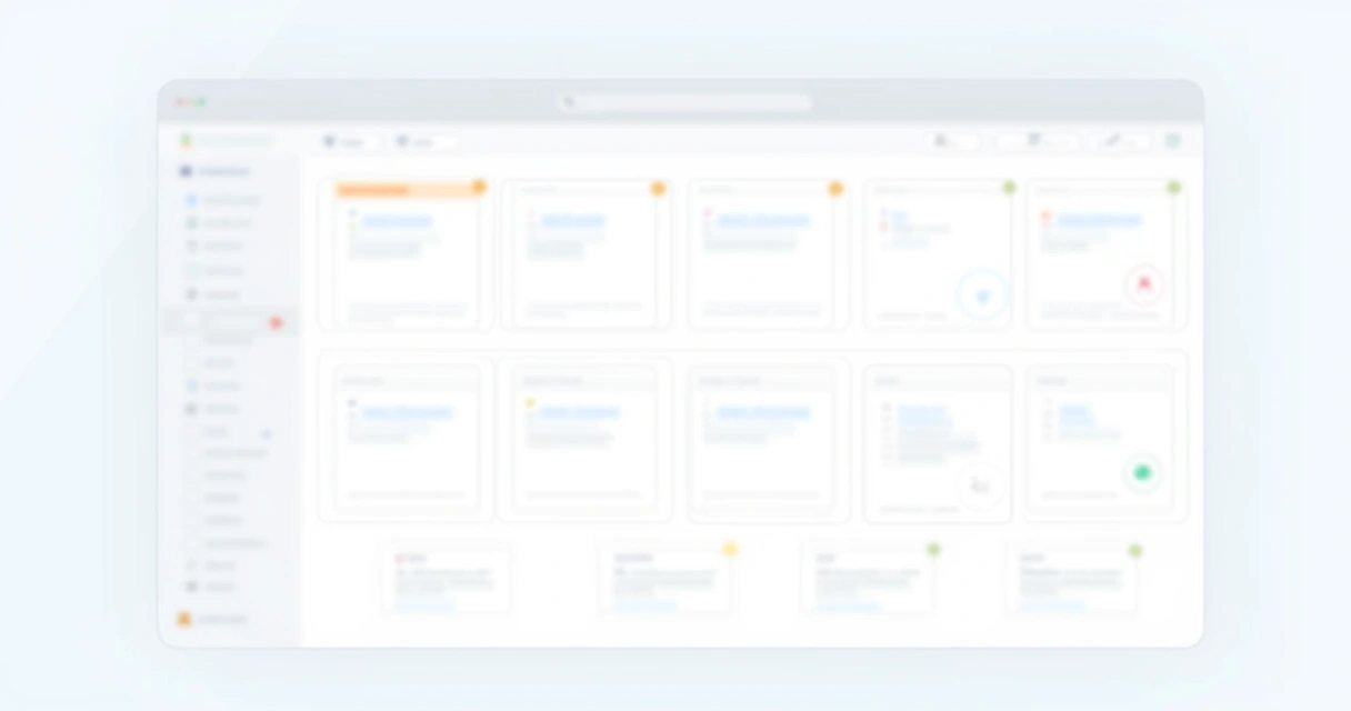 Página de banco de dados do Notion com propriedades personalizadas em destaque 