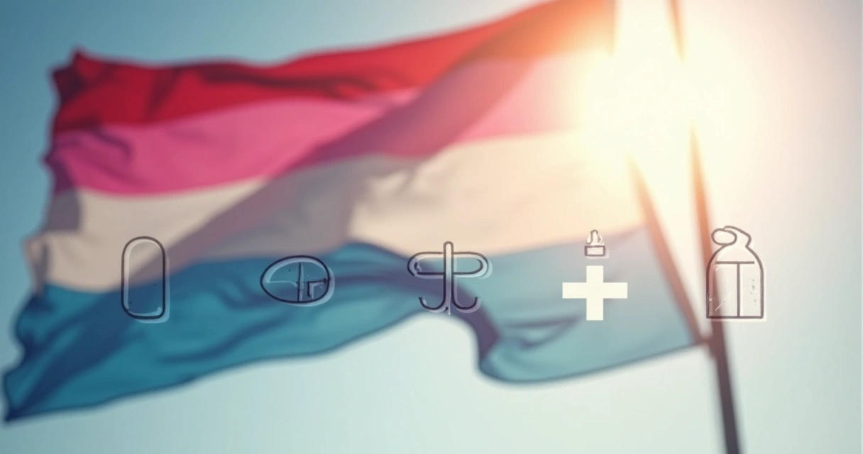 Bandeira trans com símbolos de prevenção com PrEP