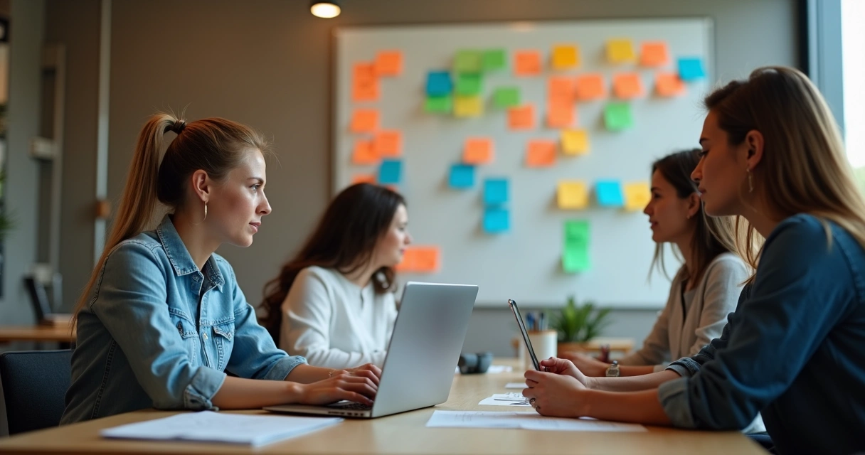 Pequena empresa realizando enquete com lista de clientes para aquecer base antes do lançamento 