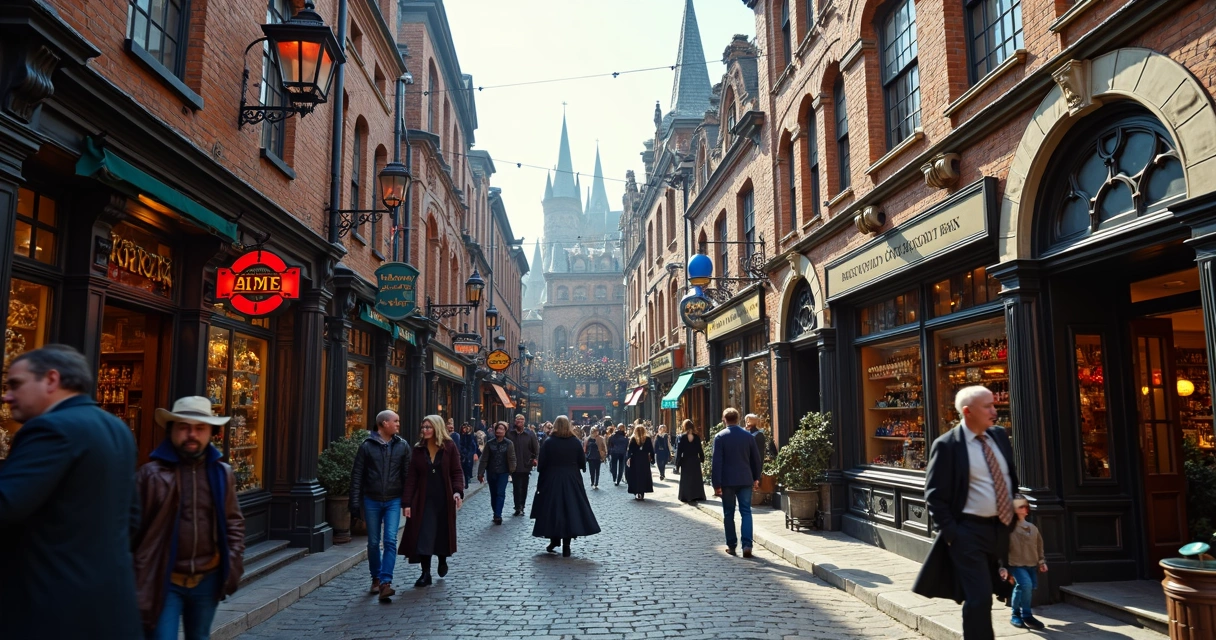 Beco Diagonal do Harry Potter na Universal Studios em Orlando 