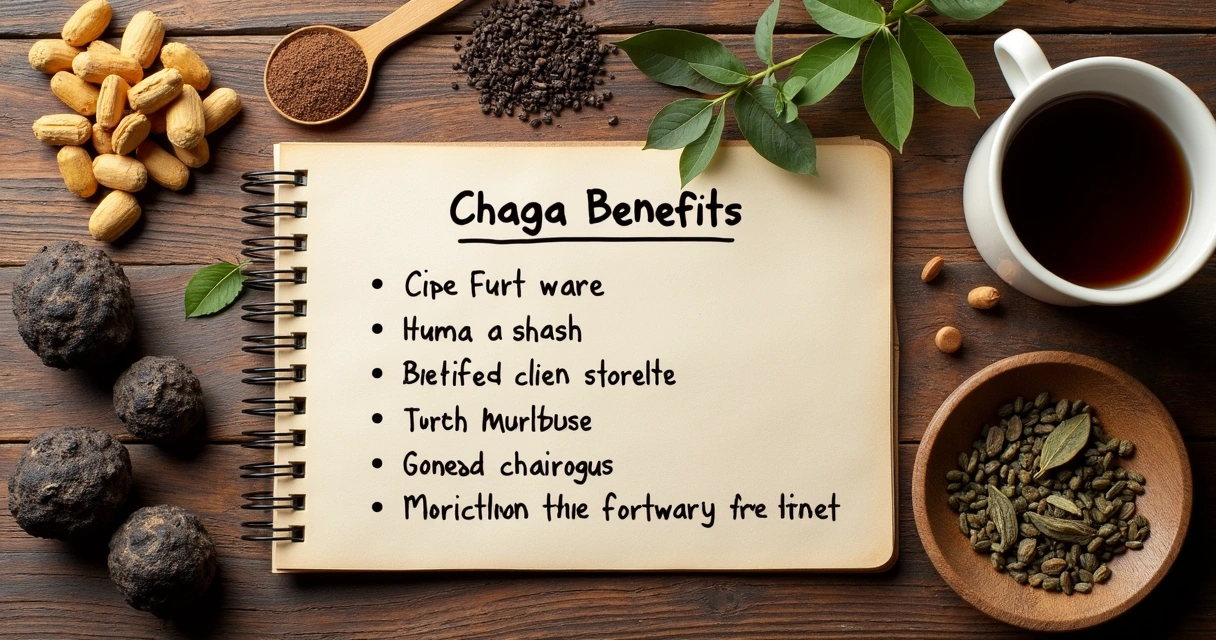 Tabela de benefícios do Chaga para saúde 