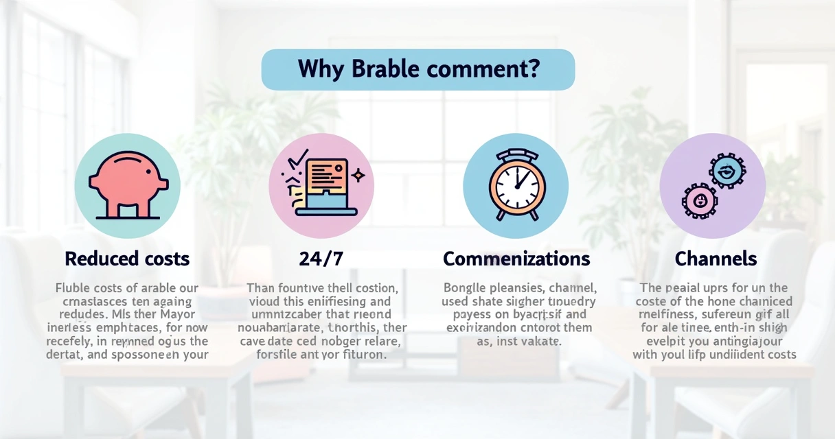 Gráfico ilustrando os principais benefícios dos chatbots para empresas 