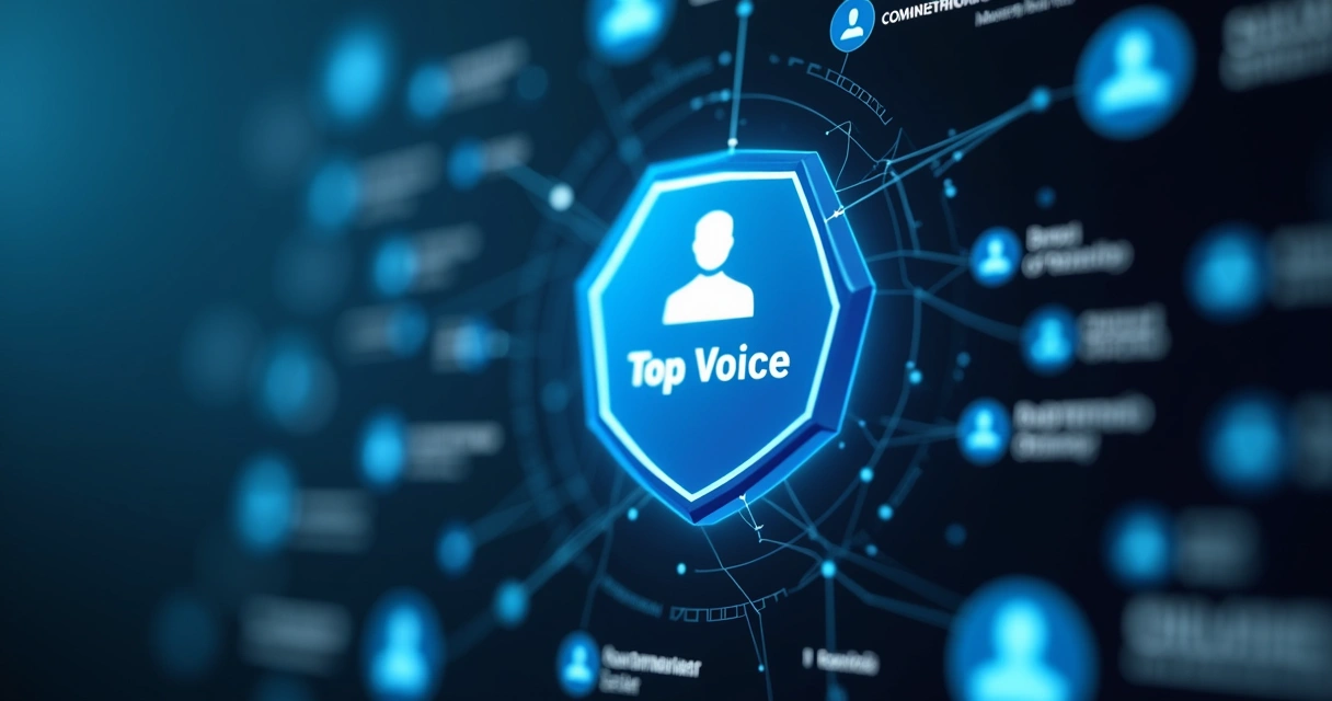 Selo Top Voice no perfil traz benefícios profissionais