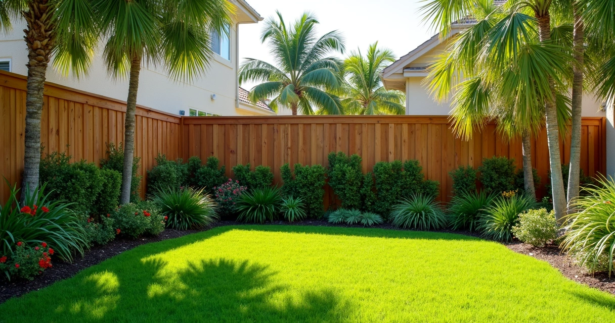 Tall berm with lush plants and solid fence for noise control