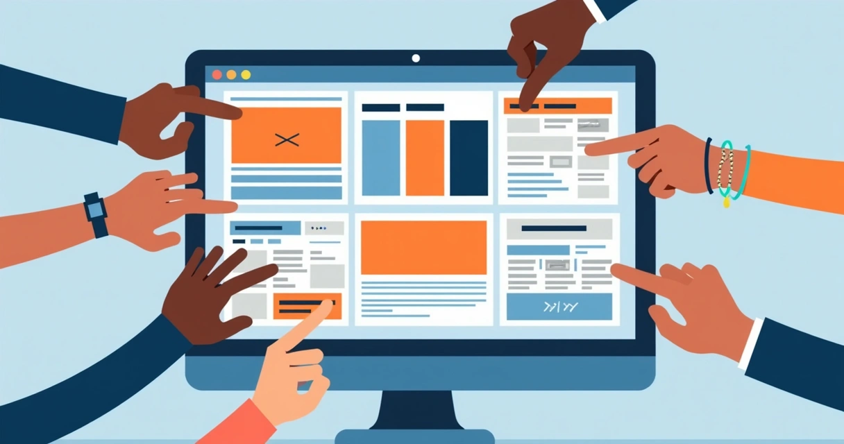 Biblioteca digital de blocos modulares para webdesigners 