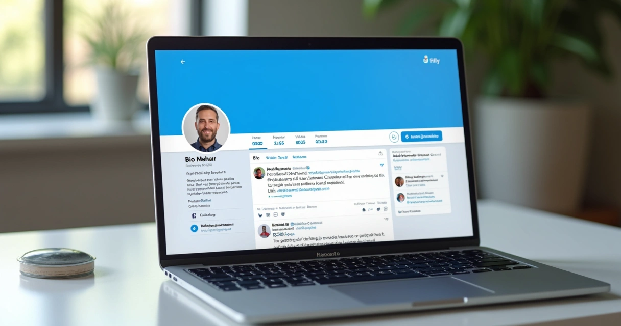 Perfil de Twitter exibindo exemplo de bio criativa 