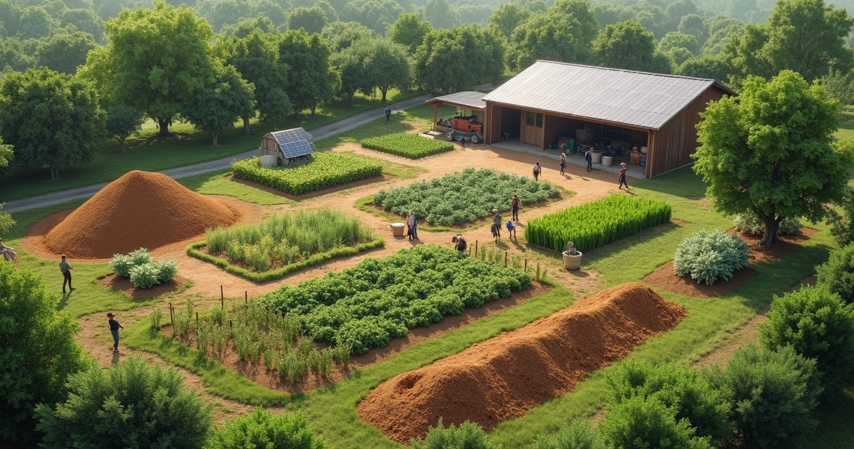 Bioeconomia integrada na fazenda sustentável 