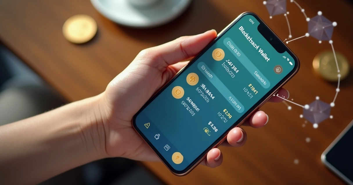 Tela de celular mostrando cashback em carteira digital