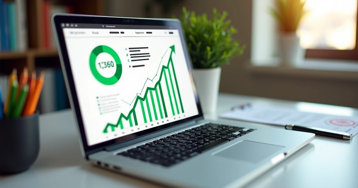 Representação de blog automatizado ajudando empresas a crescer 