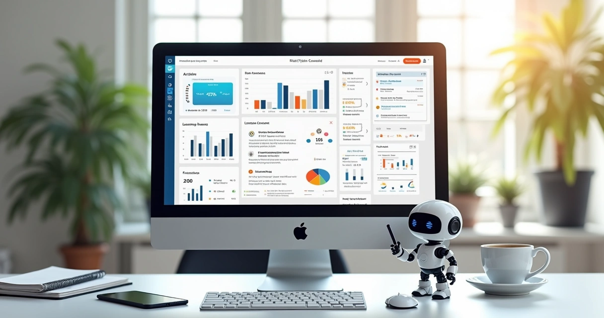 Blog criado automaticamente com inteligência artificial 