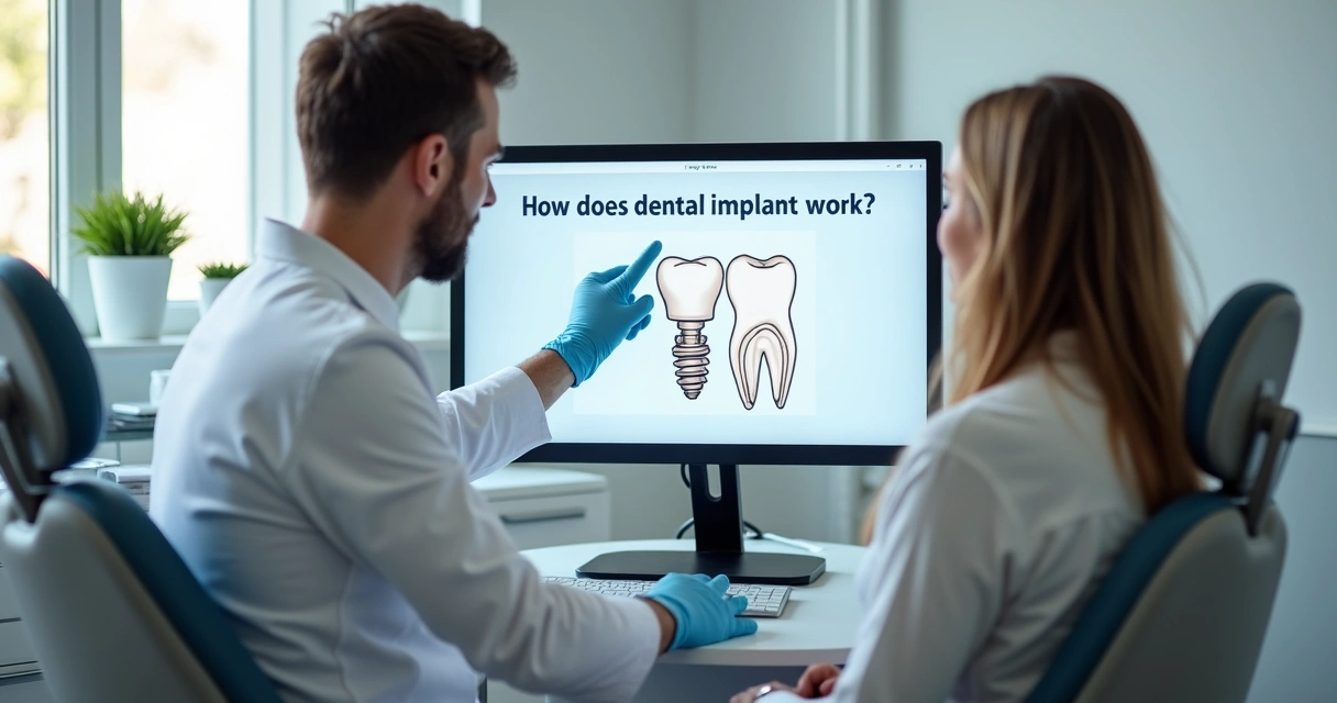 Blog de clínica explica como funciona o implante dentário